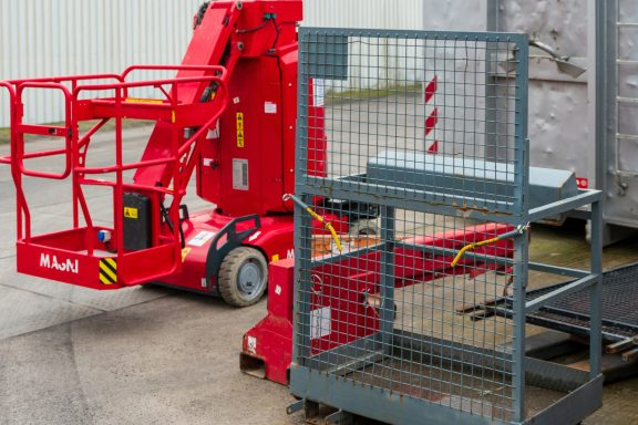 MEWP work platform cherry picker scissor lift remote access working at height IPAF IPAL LOLER WAH harness safe access